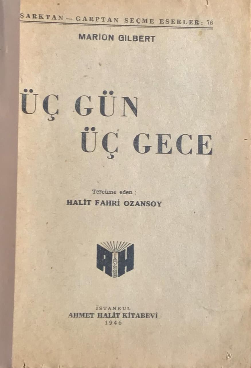 Üç Gün Üç Gece (1946) kapak görseli